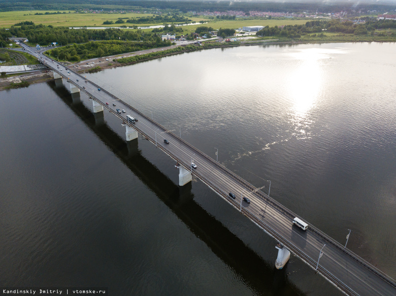 Ремонт проезжей части Коммунального моста в Томске завершен