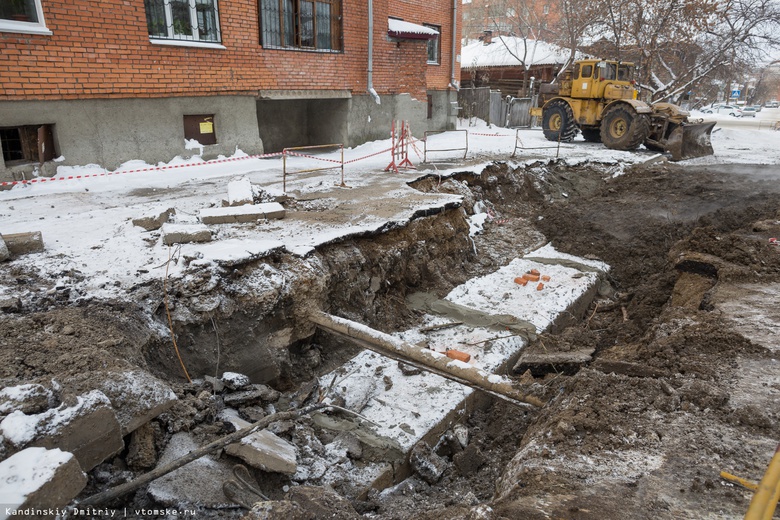 Аварийные отключения воды, тепла и света произошли из-за морозов в Томске
