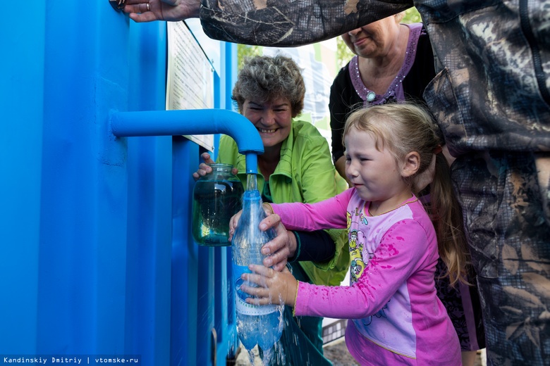 Станции очистки воды установили еще в 17 деревнях Томской области
