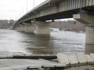 Уровень воды в Томи продолжает расти