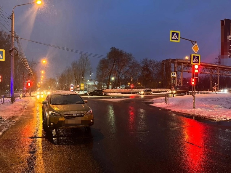 Женщина на Subaru сбила 10-летнего мальчика на пешеходном переходе в Томске