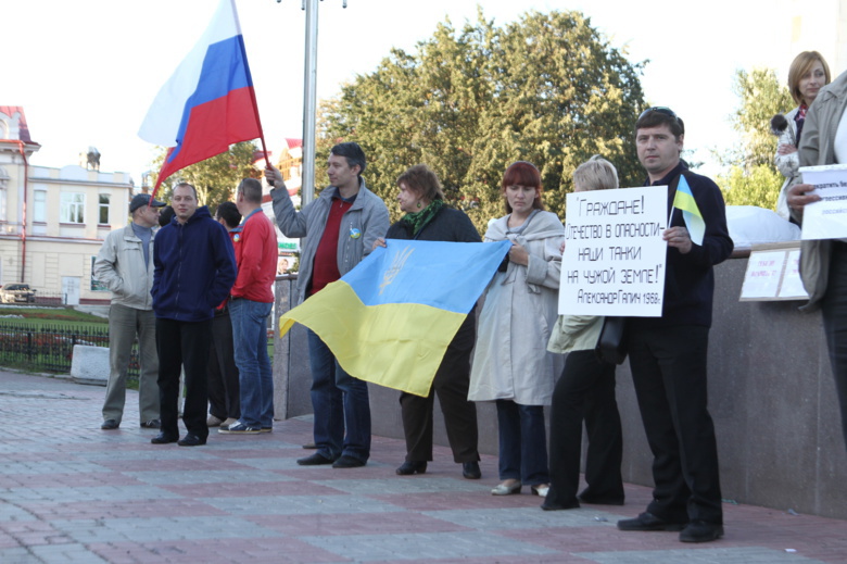 Сегодня на Новособорной томичи поддержат пикетами «Марш мира»