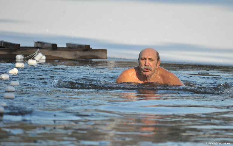 Томские «моржи» отметят Новый год купанием в проруби