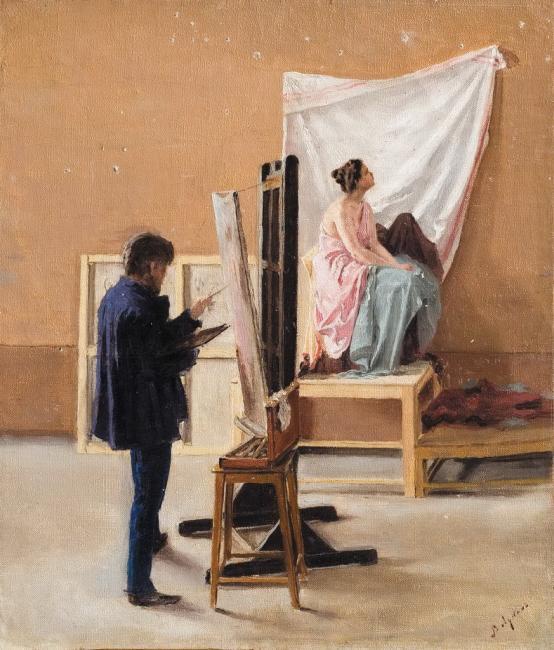 «В мастерской художника», 1900 – 1910-е годы