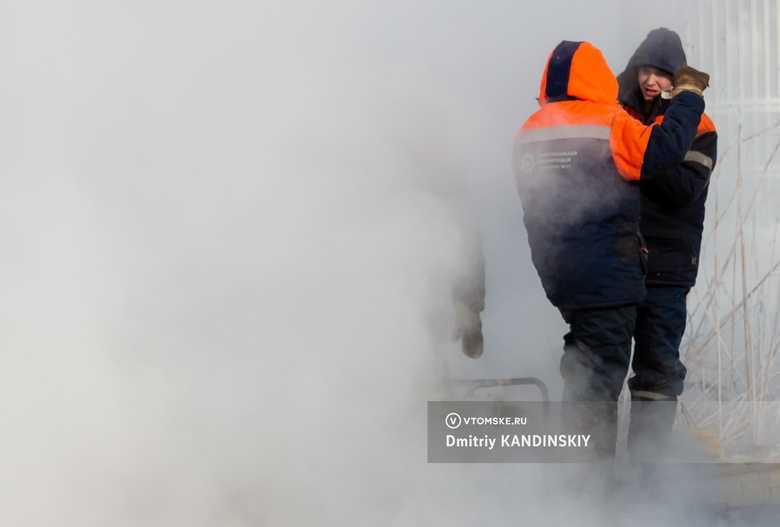 Как в парилке: жилые дома в Томске подтопило кипятком