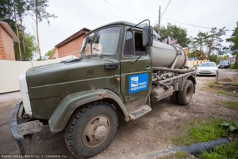 «Томскводоканал» организует подвоз воды к домам, попавшим под отключение