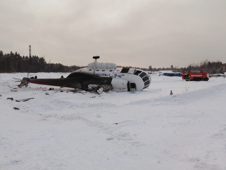 СК начал расследование декабрьского крушения Ми-8 в Томской области