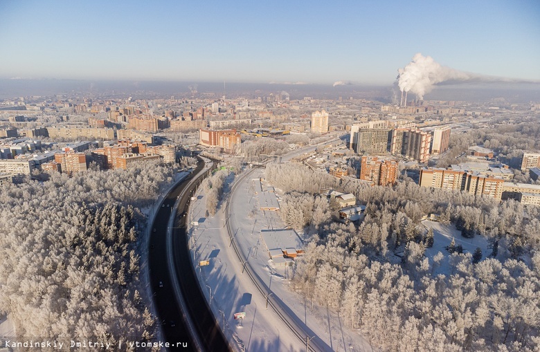 Похолодание до -27°C ожидается в конце ноября в Томске