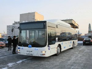 «Приседающий» автобус начнет свою работу на маршруте №34