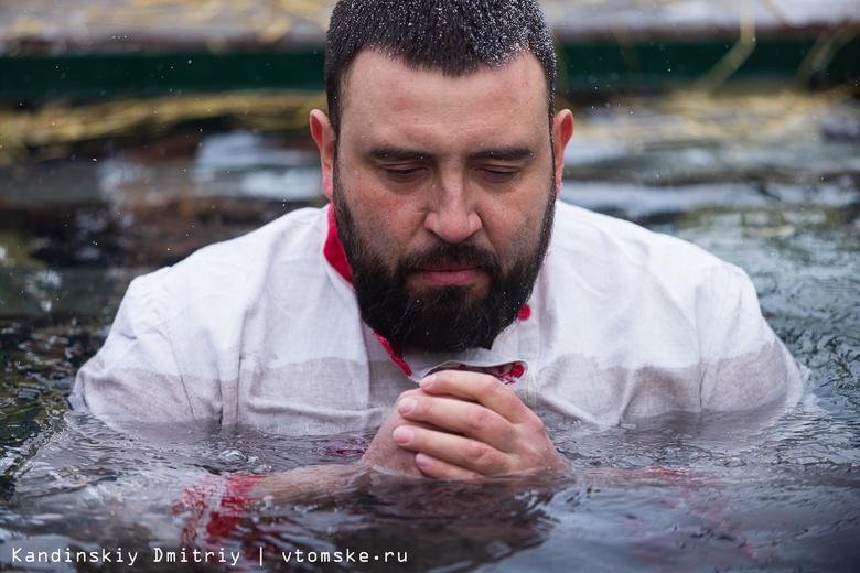 «Божья благодать!»: томичи опробовали новые крещенские купели на Томи