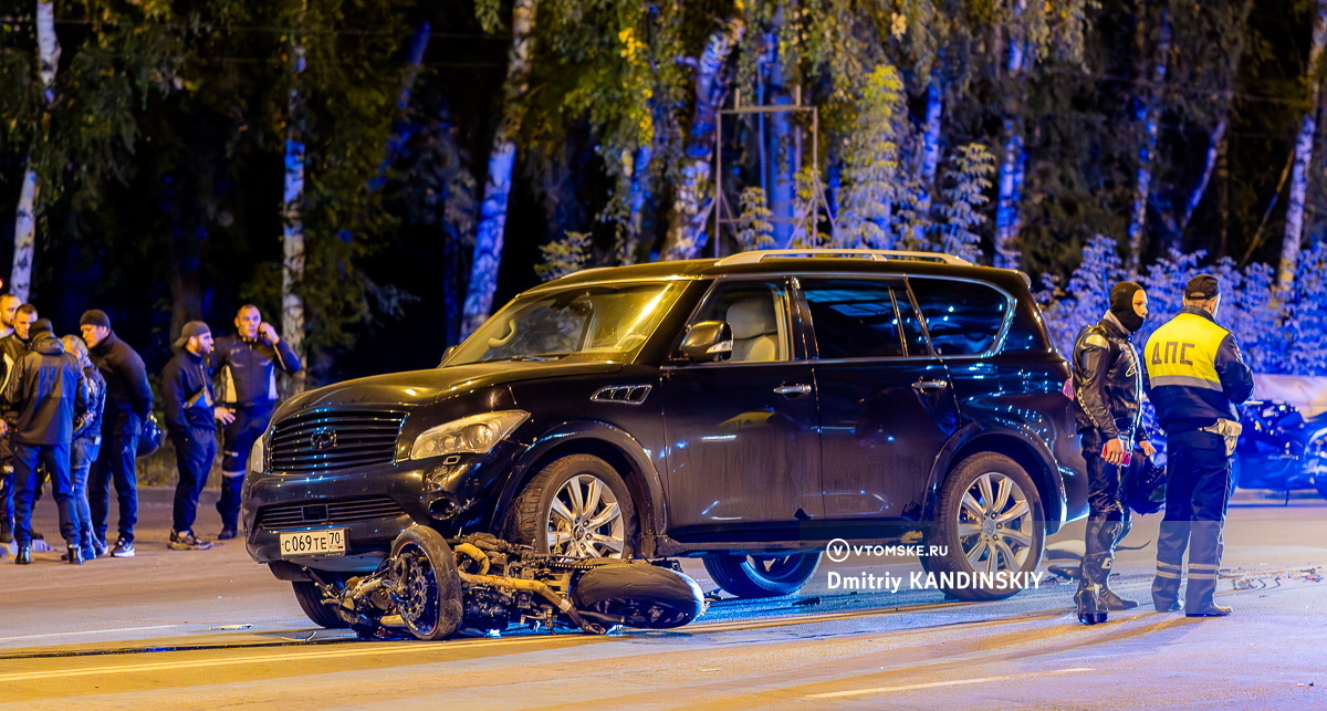Водитель Infiniti, переехавший мотоциклиста на пр.Комсомольском, получил 3 года колонии