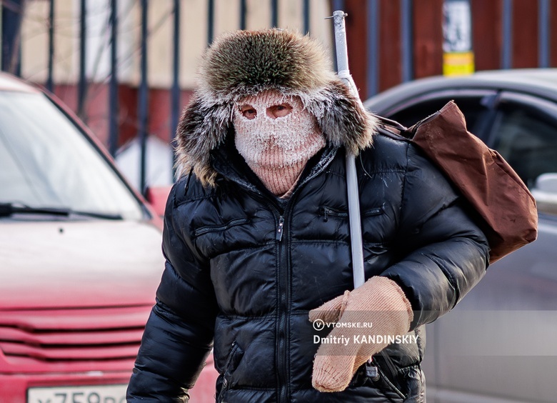 Мороз до -39°С обещают в Томской области. Прогноз на выходные 17-18 февраля