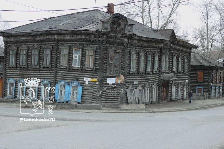 Старинный дом в пер.Аптекарском в Томске хотят восстановить за счет инвесторов