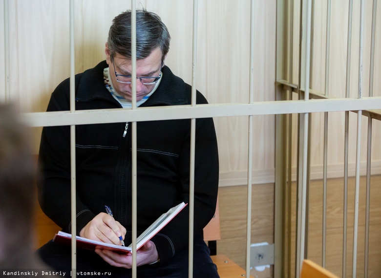 Михаил Бегун во время судебного процесса по первому уголовному делу, 2019 год