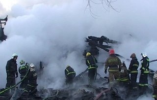 Крупный пожар в Томском районе локализован