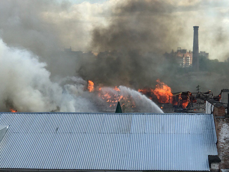 Пожар в томской ИК-4 потушен спустя полтора часа