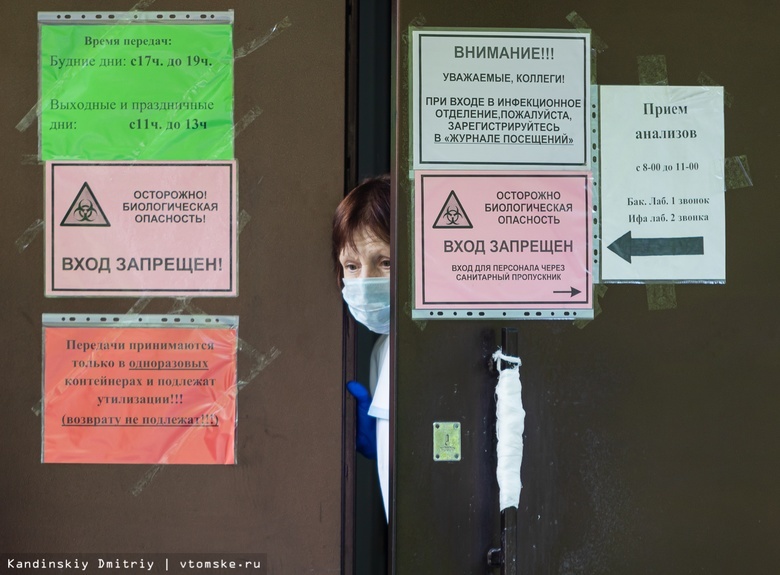 Коэффициент распространения COVID в Томской области за сутки упал ниже 1