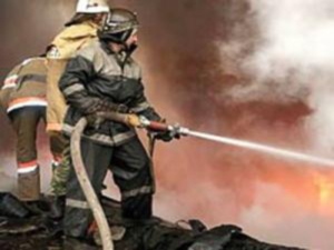 На газовой заправке произошел пожар