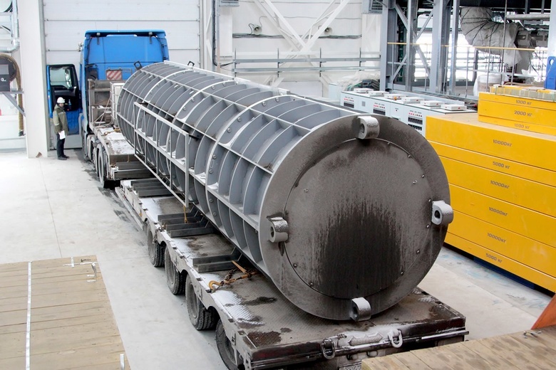 Образец агрегата для перекачки свинца в реакторе БРЕСТ-300 доставили на СХК