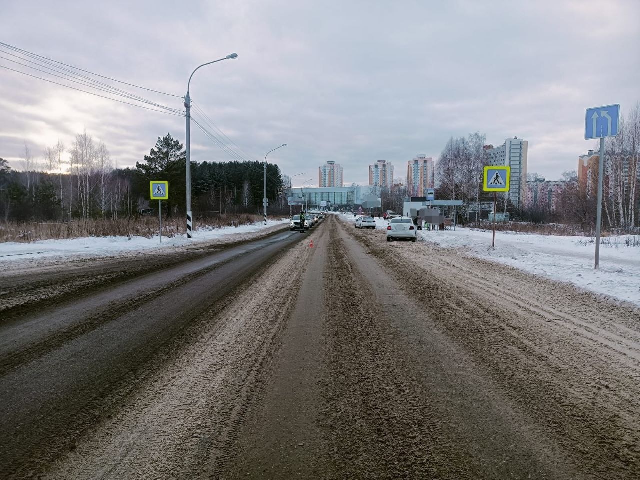 Девушку сбили на пешеходном переходе в Томске | 05.11.2023 | Томск -  БезФормата