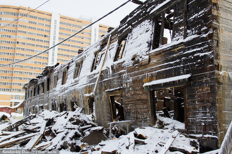 Сквер на месте сгоревшего дома по Кедровой, 36а, может появиться в 2015 году