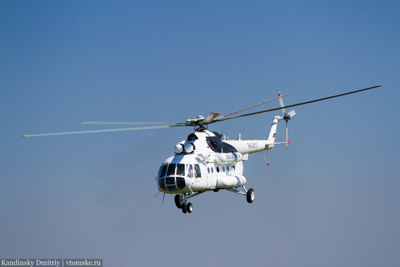 Разбившийся на севере Томской области вертолет произведен более 30 лет назад