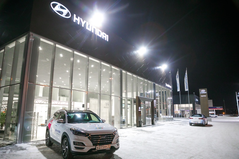 Новый дилерский центр Hyundai открылся в Томске