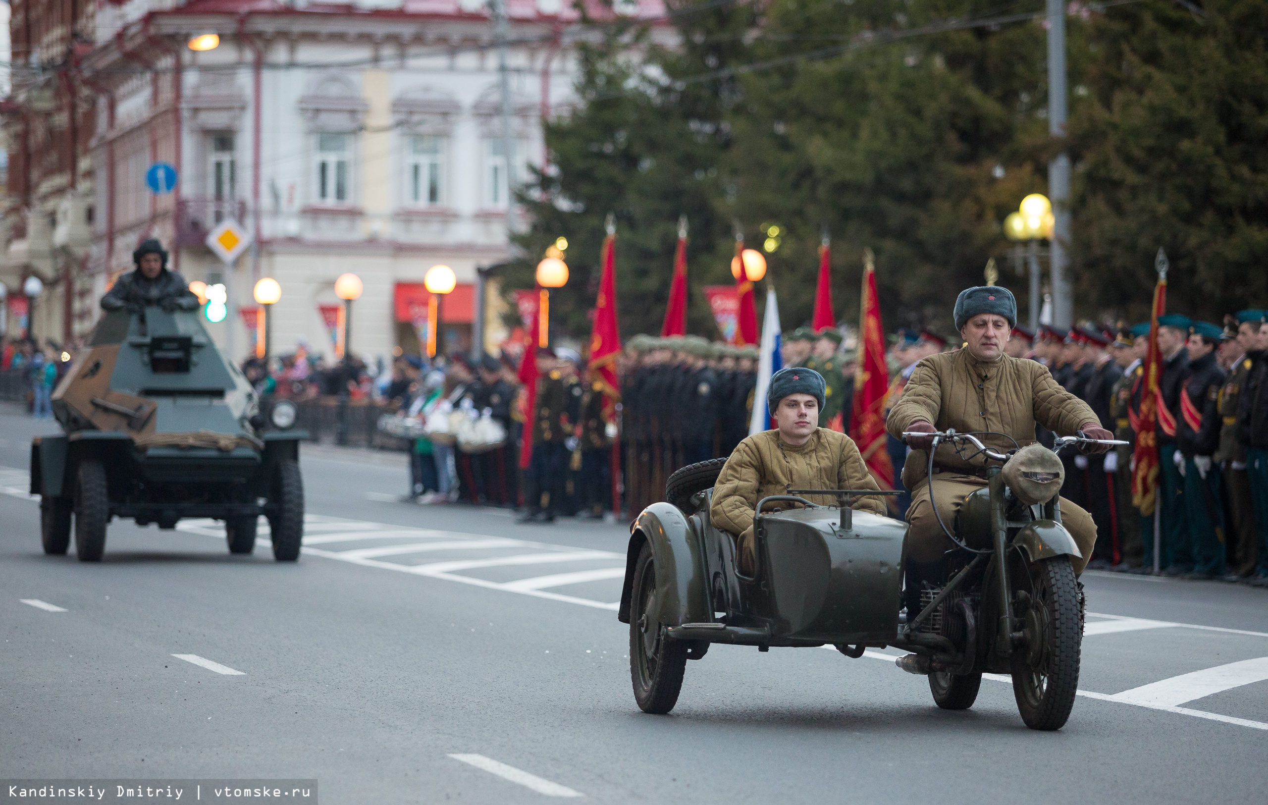 Парад в томске фото