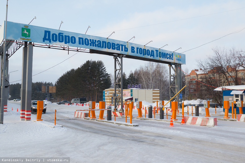 На подъезде к аэропорту Томска изменилась схема движения