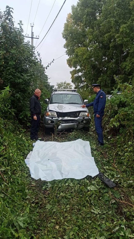 Водитель Mitsubishi насмерть сбил женщину на обочине дороги в Томском районе