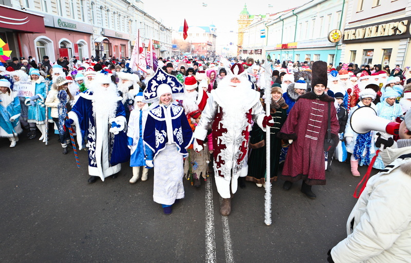 ДедМорозная томская суббота (фото)