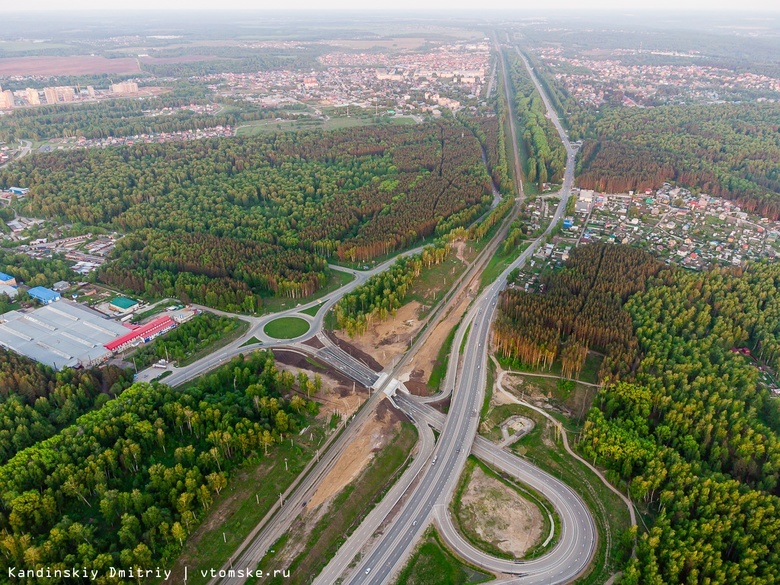 Транспортную развязку на Богашевском тракте Томска откроют в пятницу