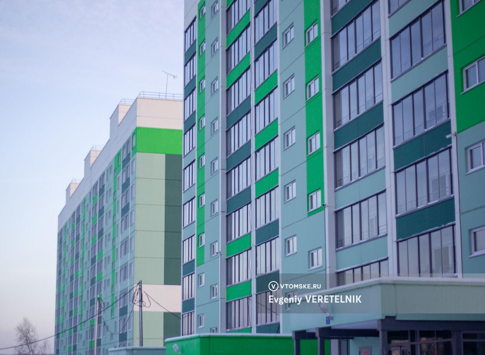 Около 260 квартир в многоэтажках на Федоровского готовы к заселению .