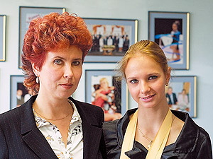 Маргарита Алийчук со своей мамой Флерой Идрисовной