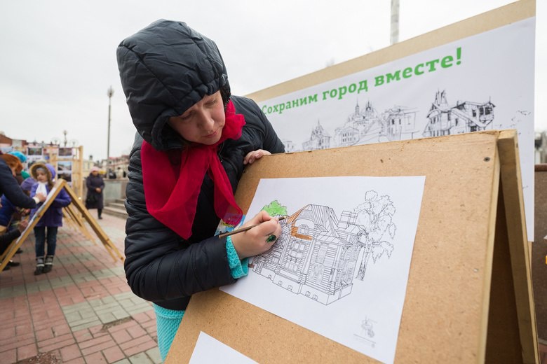 Томские активисты добиваются включения здания на Ленина, 48, в реестр памятников
