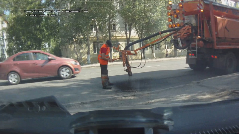Народные новости: ремонт-однодневка (фото)