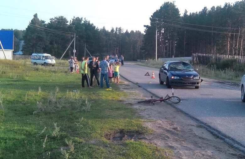 Двенадцатилетняя велосипедистка серьезно пострадала в ДТП