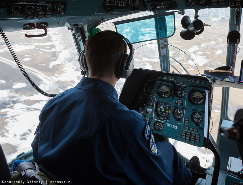 В Томской области при посадке зажегся вертолет с медсотрудниками